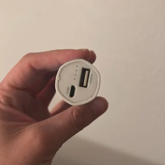 Turquoise Portable phone charger - Picture 2 of 2